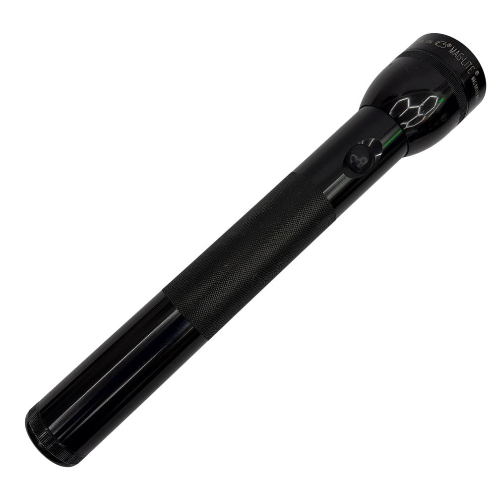 Maglite 3D-Cell Flashlight Black Tested Working LED Bulb Upgrade